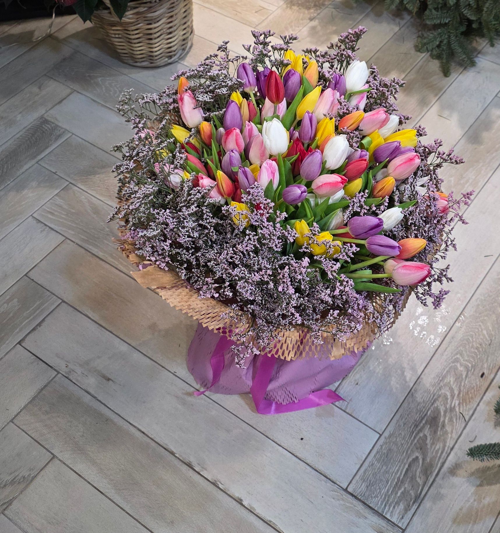 Bouquet 100 Tulipani Mix