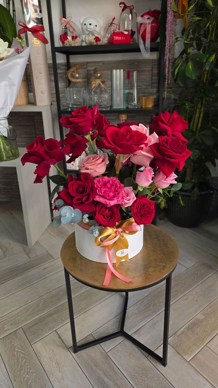 Box Rose Rosse e Rosa