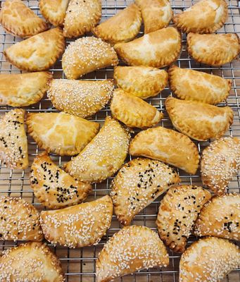 Spinach &amp; Cheese Hand Pies - &quot;Burikitas&quot; (10 pieces)