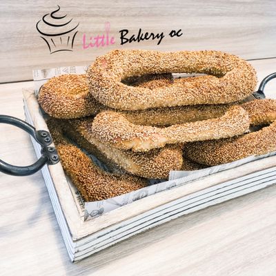 Sesame Bagels  (5 pieces)