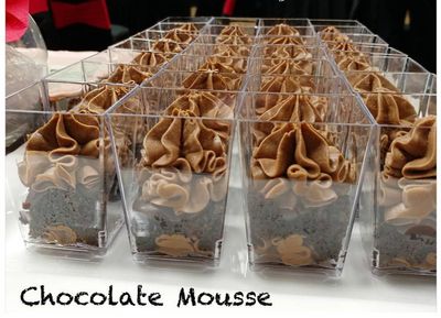 Chocolate Mousse Cups - Dozen