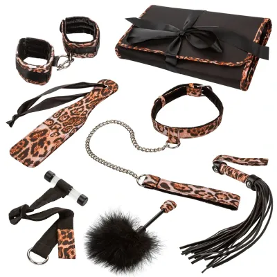 Unleashed Adventure Leopard Bondage Set Unleashed Adventure Leopard Bondage Set