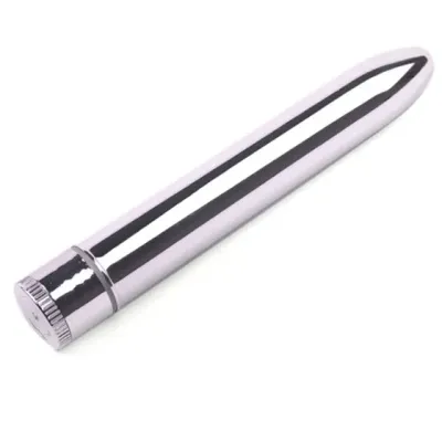 Mini Silver Classic Waterproof Vibrator