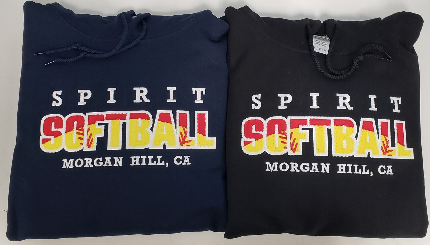 SOFTBALL Spirit Full Front Logo (see sizing chart in Product Details)