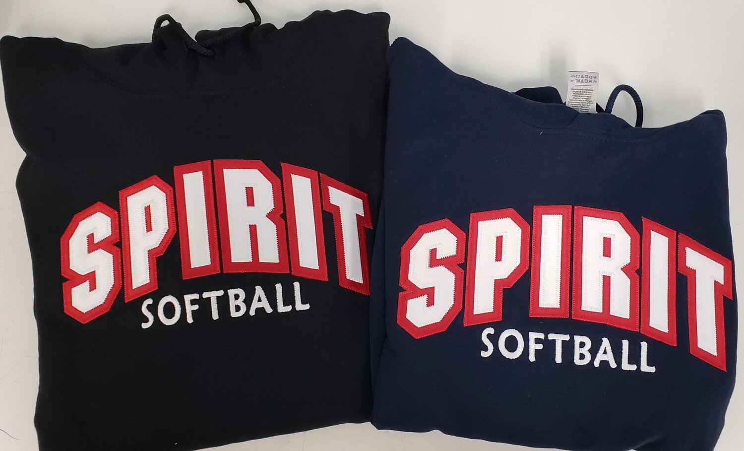 SPIRIT 2 Color Letters Full Front Logo (see sizing chart in Product Details)