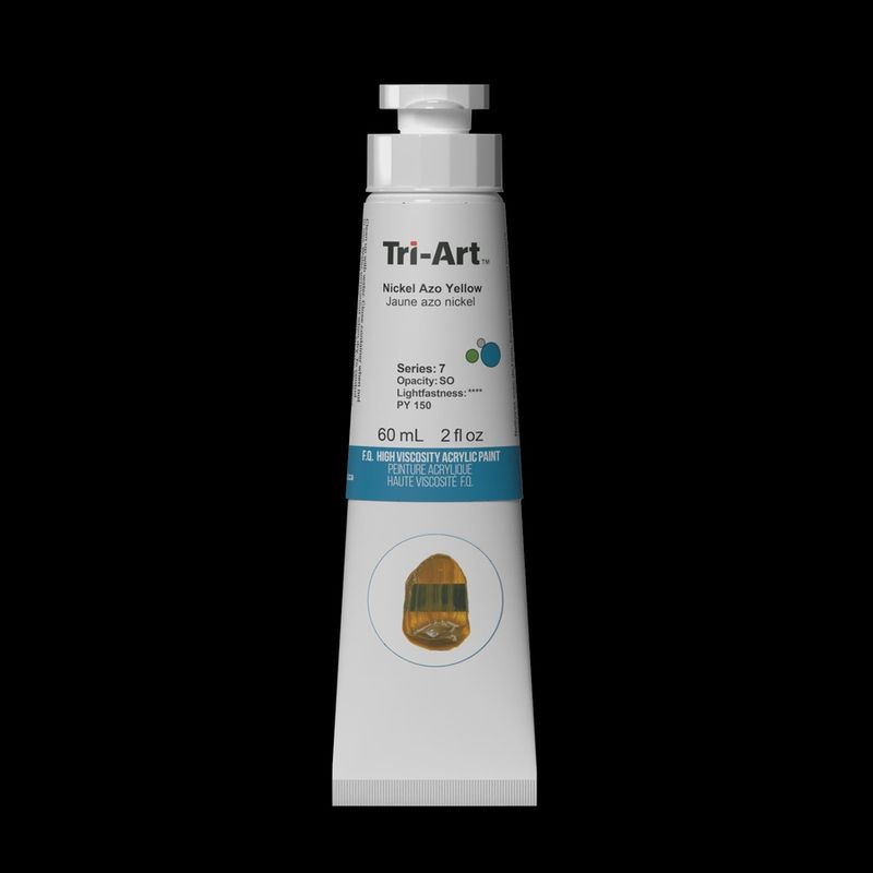 Tri-Art High Viscosity Acrylic Nickel Azo Yellow 60ml