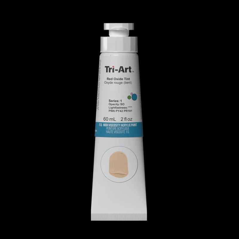 Tri-Art High Viscosity Acrylic Red Oxide Tint 60ml