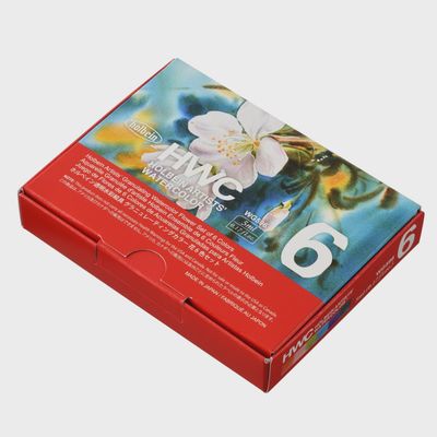 Holbein Artist Watercolour Granulating Flower Set 6
