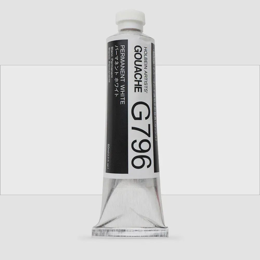 Holbein Gouache Permanent White 60ml