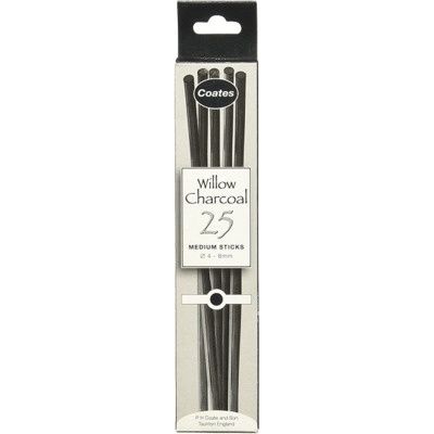 Coates Willow Charcoal 25 Medium