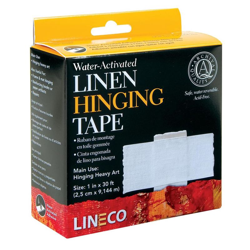 Lineco Gummed Linen Tape 1 x 30 ft