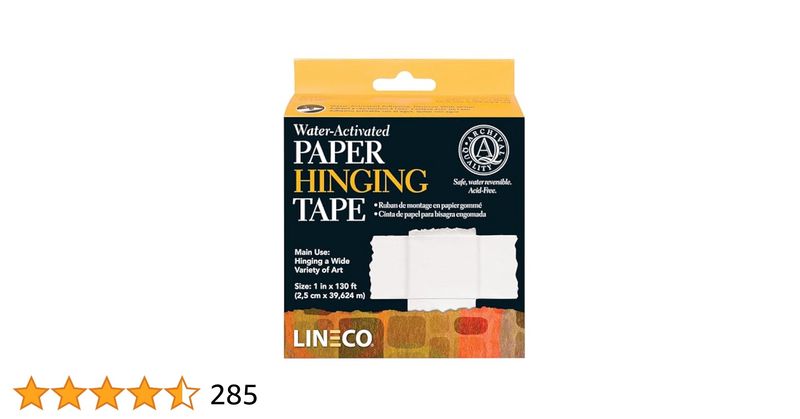 Lineco Gummed Paper Hinging Tape