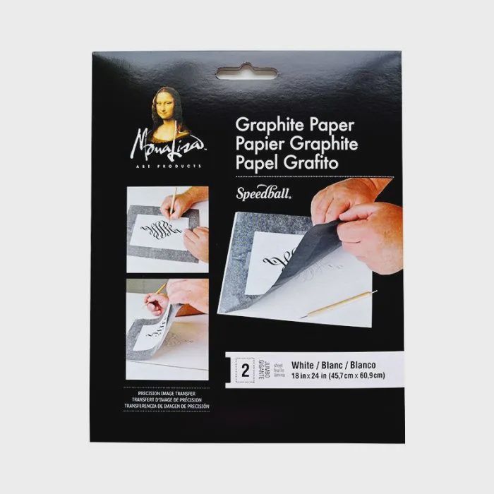 Speedball Graphite Paper White 2SH 18x24