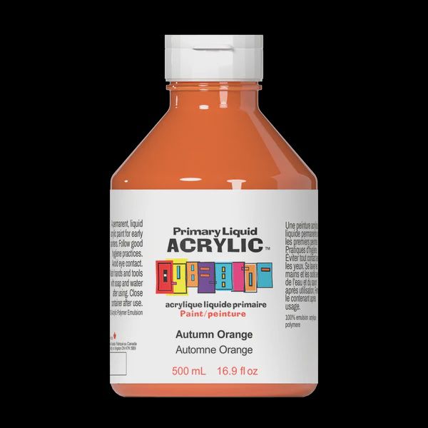 Tri-Primary Autumn Orange 500ml