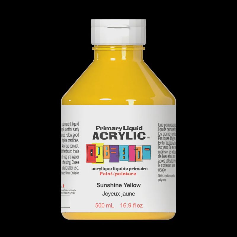 Tri-Primary Sunshine Yellow 500ml