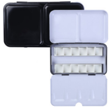 Empty Watercolor Tin Palette 12well