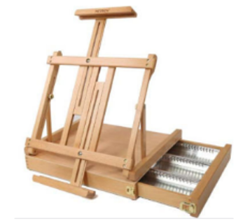 Sketch Table Easel Natural