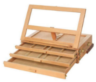 Natural Pastel Table Easel