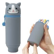 Punilabo Pen Case Gray Cat