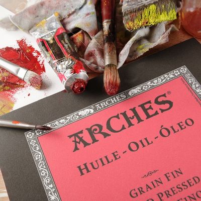 Arches Oil Pad 140 lb CP 9x12