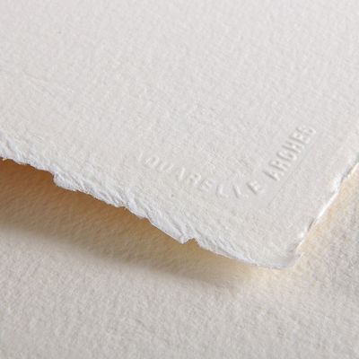 Arches Hot Press Watercolor Paper Sheet 140 lb 22 x 30 in