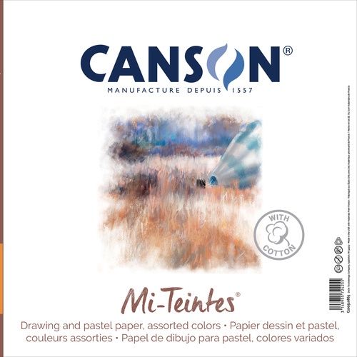 Canson-Mi-Teintes Pastel 12x16 98lb