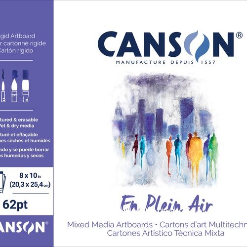 Canson Plein Air Pad Mx Med 9X12