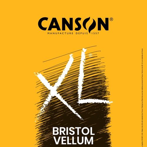 Canson XL Bristol Vellum 9x12 25SH