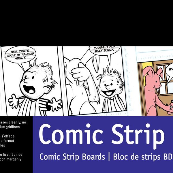 Canson Comic Strip Boards - 5"x17"