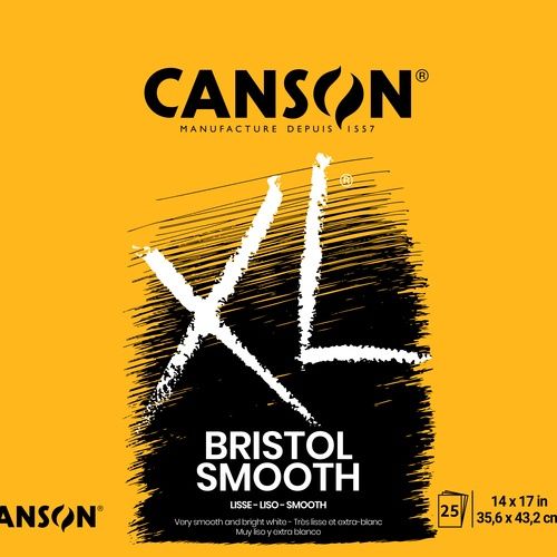 Canson XL Bristol Smooth 9x12 25SH