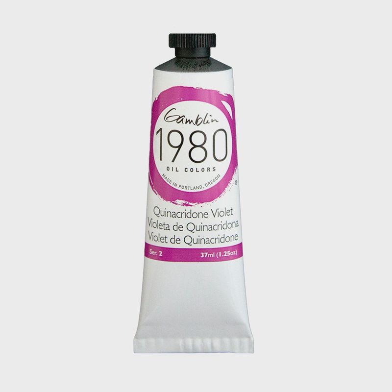 1980 Oil Quinacridone Violet 37 ml
