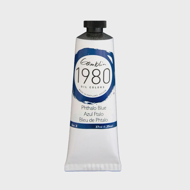 1980 Oil Phthalo Blue 37 ml