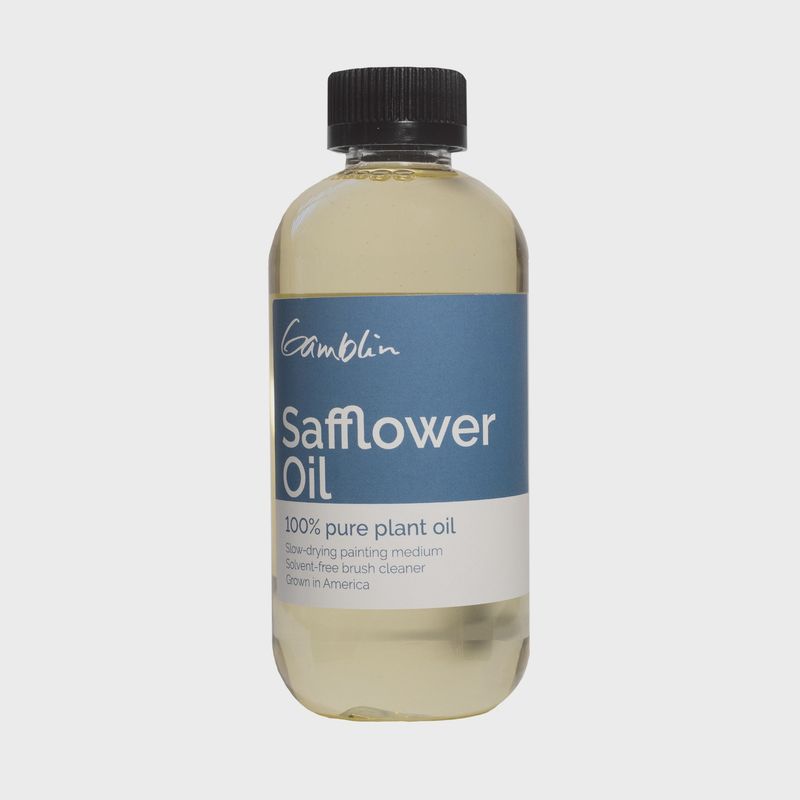 Gamblin Safflower Oil 8 oz