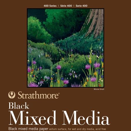 Strathmore 400 Black Mx Med 6x8