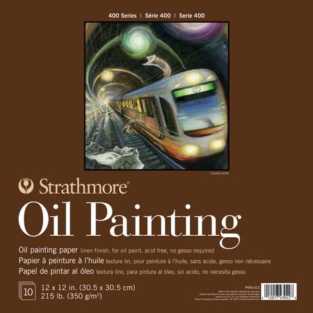 Strathmore 400 Oil Paint Pad 9x12