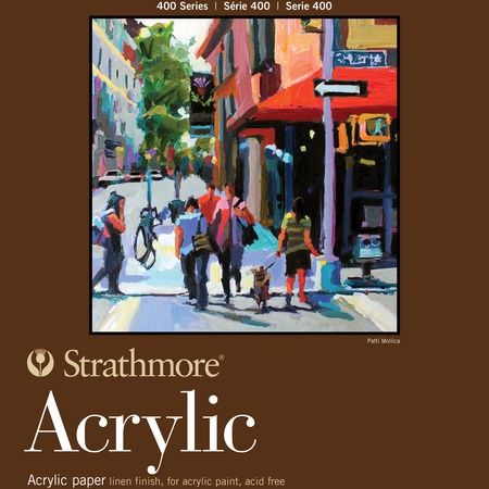 Strathmore 400 Acryl Paint Pd 9x12