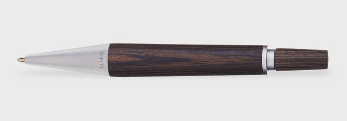 E+M Pocket Pencil Zebrawood