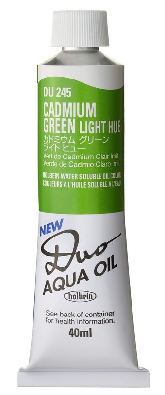 Holbein Duo SA Cad Grn Lt Hue 40 ml