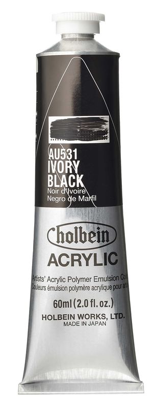 Holbein HB SA Ivory Black 60ml