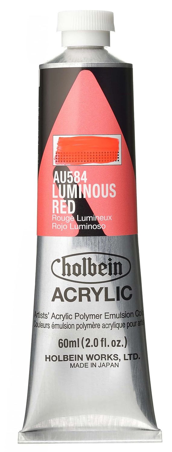 Holbein HB SC Luminous Red 60ml
