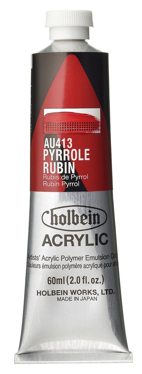 Holbein HB SC Pyrrole Rubin 60ml
