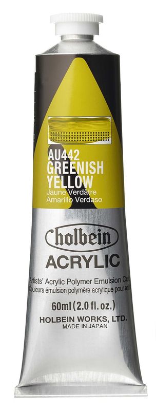 Holbein Heavy Body Acrylic Greenish Yellow 60ml