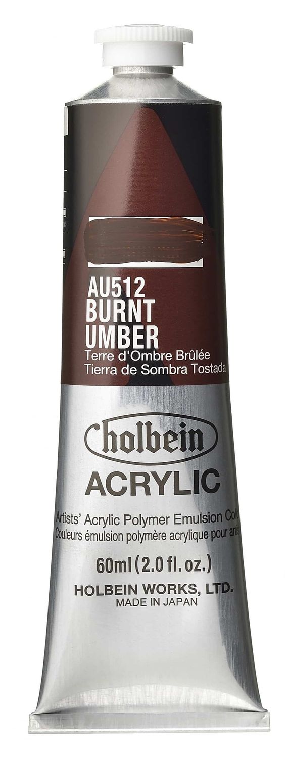 Holbein HB SA Burnt Umber 60ml