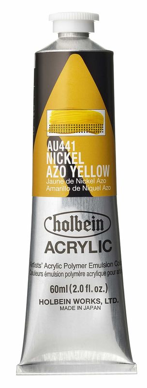 Holbein Heavy Body Acrylic Nickel Azo Yellow 60ml
