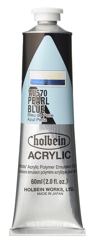 Holbein Heavy Body Acrylic Pearl Blue 60ml