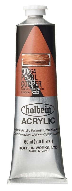 Holbein Heavy Body Acrylic Pearl Copper 60ml