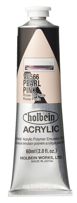 Holbein Heavy Body Acrylic Pearl Pink 60ml