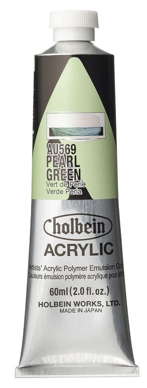 Holbein Heavy Body Acrylic Pearl Green 60ml