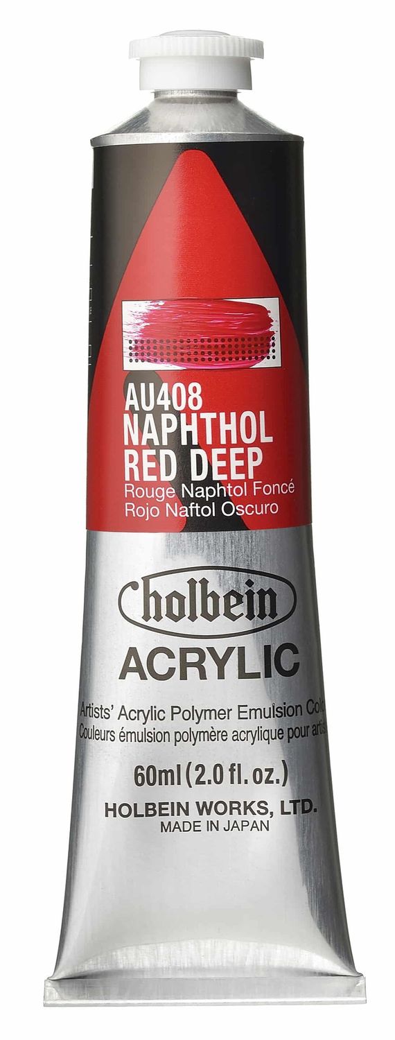 Holbein HB SB Napthol Red Deep 60ml