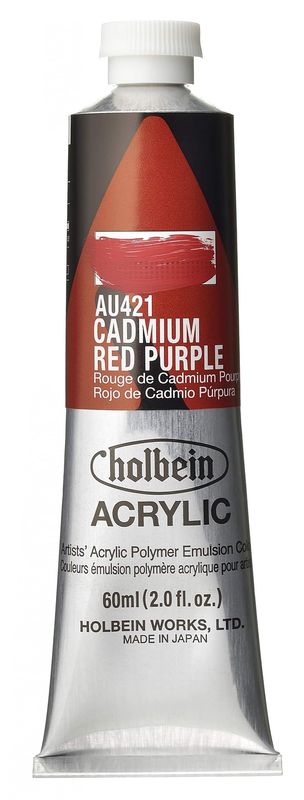 Holbein Heavy Body Acrylic Cadmium Red Purp 60ml